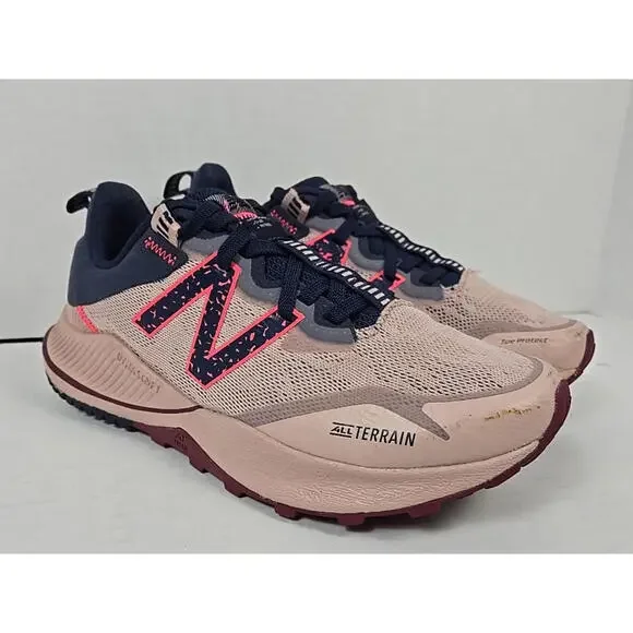 New Balance - Nitrel V4 DynaSoft All Terrain Pink Navy Blue Shoes - Womens 7 - Picture 8 of 14